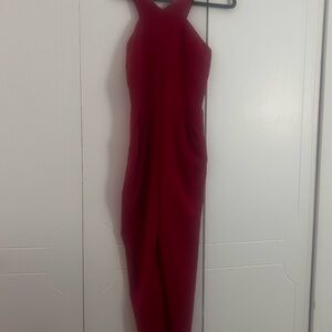 Elegant Red Jumpsuit